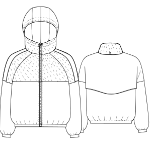 Moldes de confeccion para DAMA Camperas